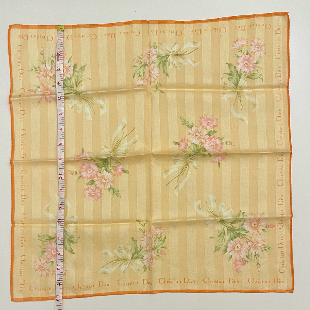 Dior Floral Handkerchief - Picture 8 of 9